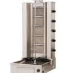 3 Radyanlı Gazlı Motorsuz Dik Radyanlı Döner Ocağı – Paslanmaz Çelik Döner Ocakları