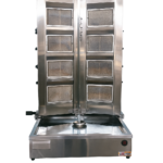 Profesyonel paslanmaz çelik döner ocağı, hijyenik ve dayanıklı endüstriyel mutfak ekipmanı. Döner Ocakları